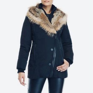 Rudsak Atelier Noir Carla navy blue Down/feather filled winter coat size…